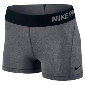 Nike Pro 3 inch Shorts in Gray